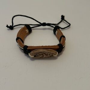 Leather bracelet